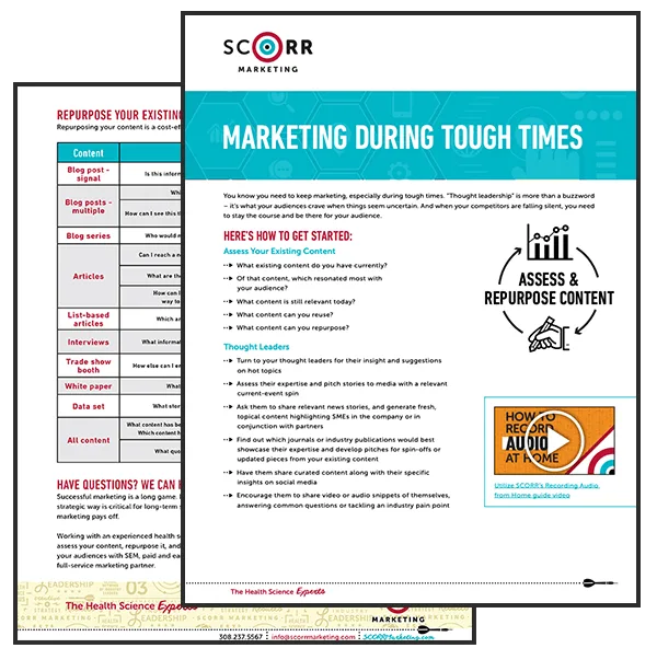 Marketing During Tough Times